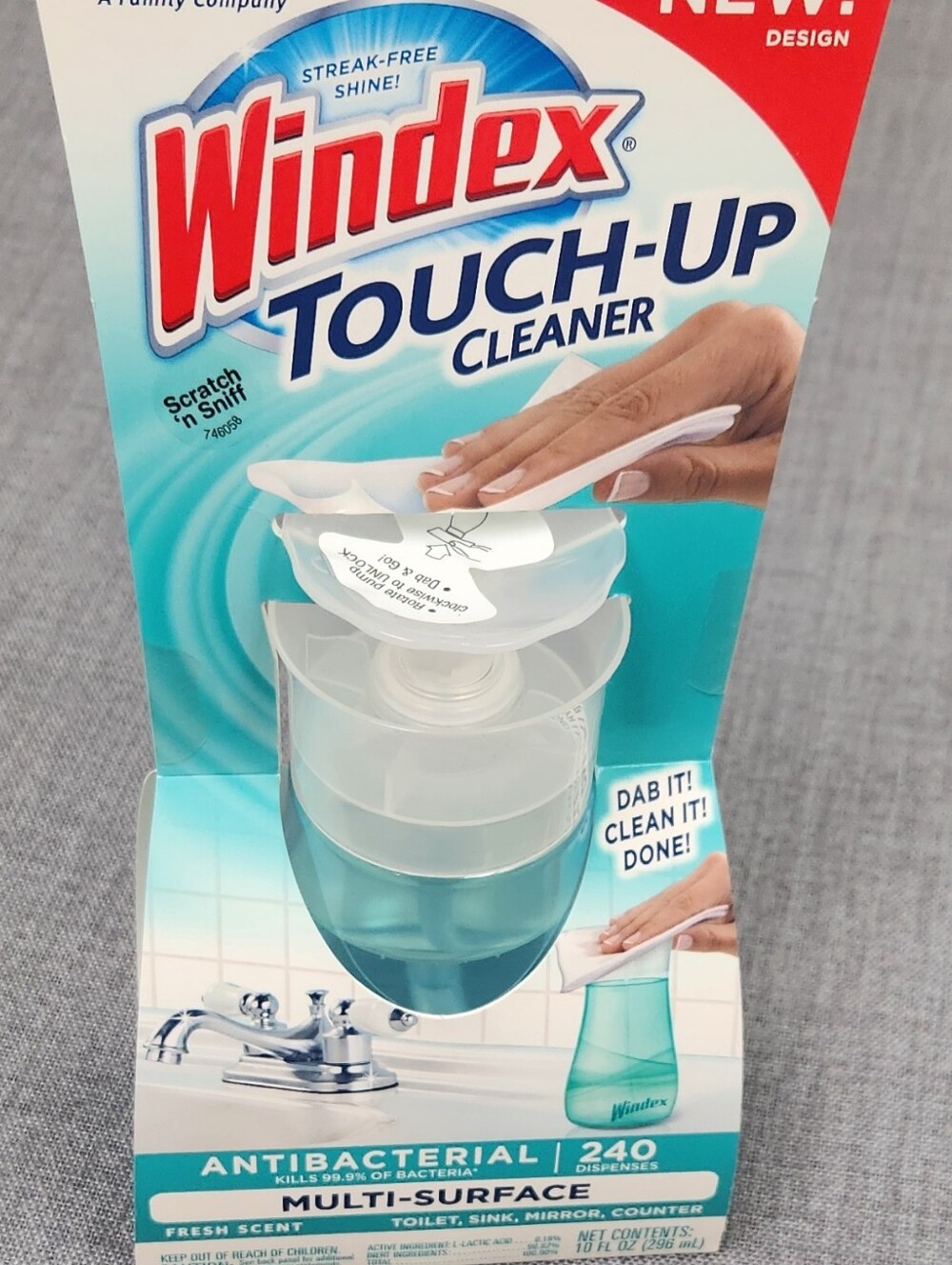 Windex Antibacterial Multi-Surface Touch-Up Cleaner Fresh Scent & Citrus Lot - Picture 4 of 6